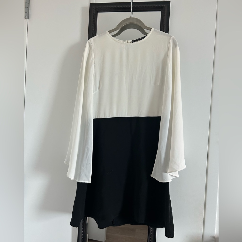 Zara mini cape dress
